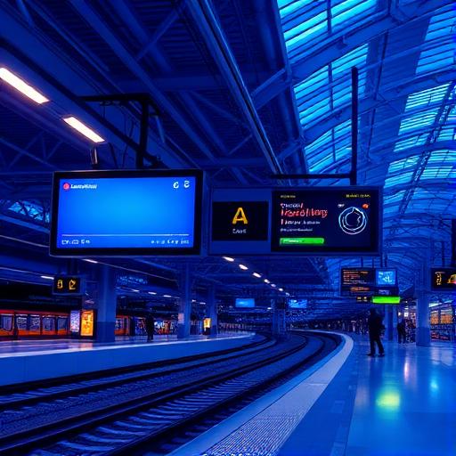 Rail Station Networks